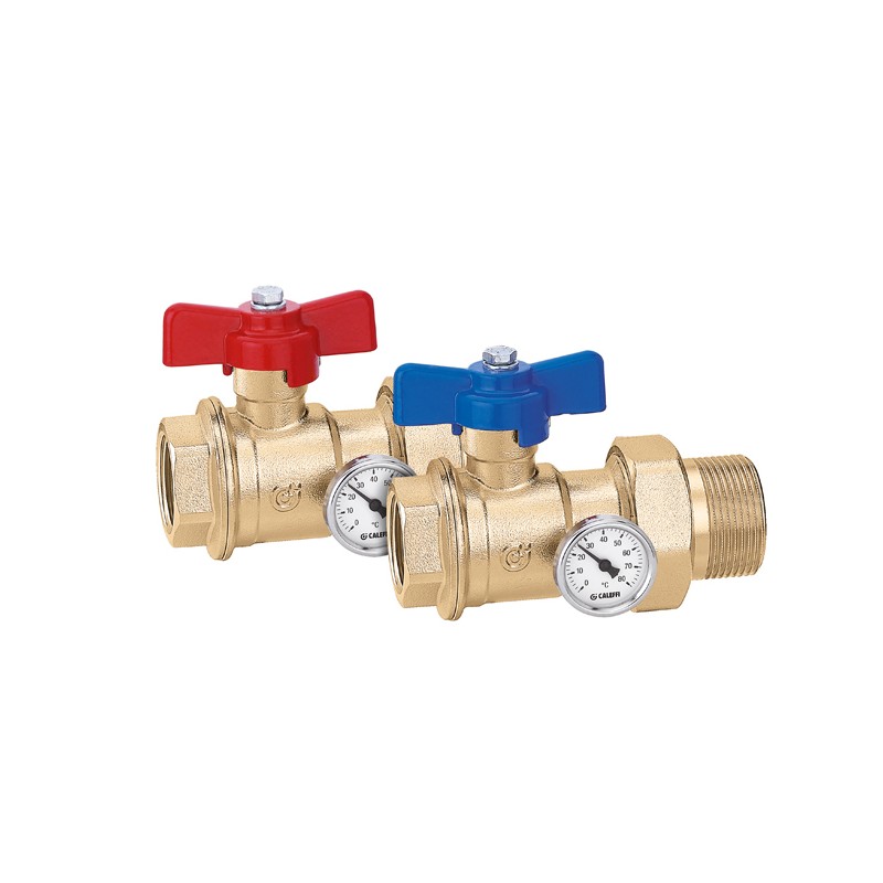 COPPIA VALVOLA SFERA CON COD.+TER.1" 391167 1