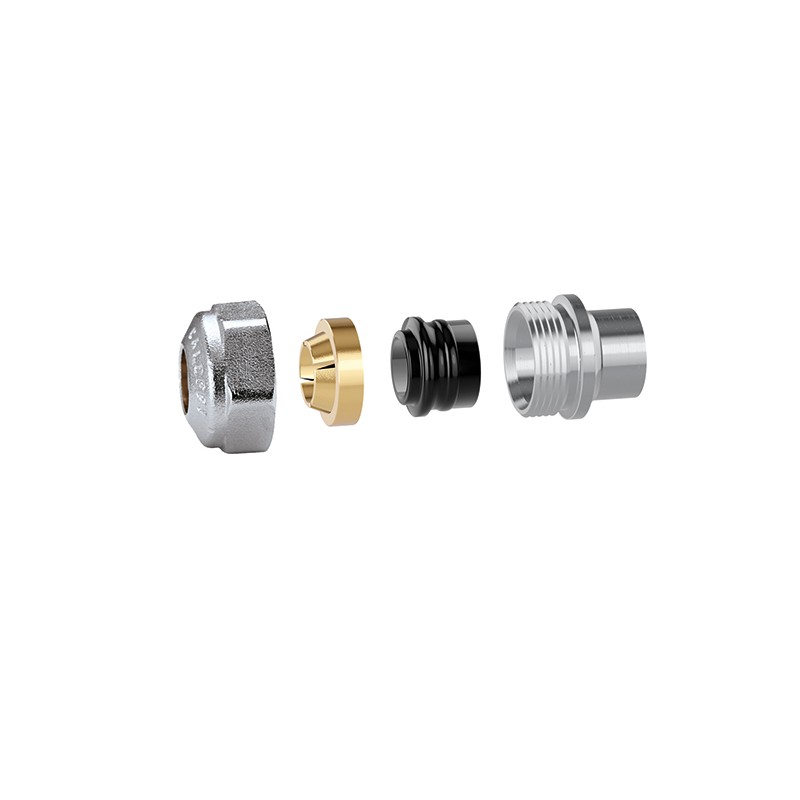 RACCORDO M23x1,5 TUBO RAME D.10 439010 1
