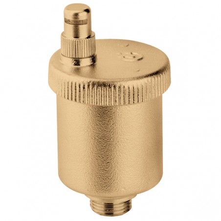 VALVOLA AUTOMATICA SFOGO ARIA GIALLA Ø1/2" CON TAP PUNTO IGR 502043 1