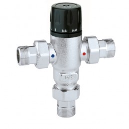 MIX TERMOSTATICO 3/4" 30÷65°C REGOLAZIONE CON RIT. 521503 1