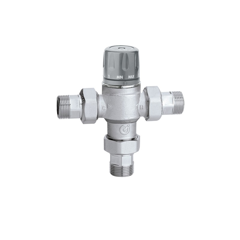 MIX TERMOSTATICO REGOLABILE 45°-65°CØ1/2" EN15092 521814 1