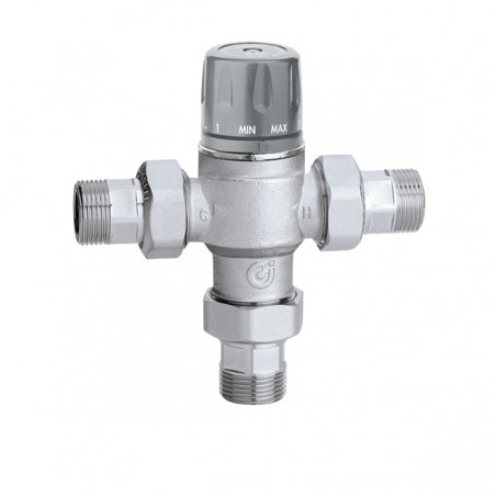 MIX TERMOSTATICO REGOLABILE 45°-65°CØ3/4" EN15092 521815 1