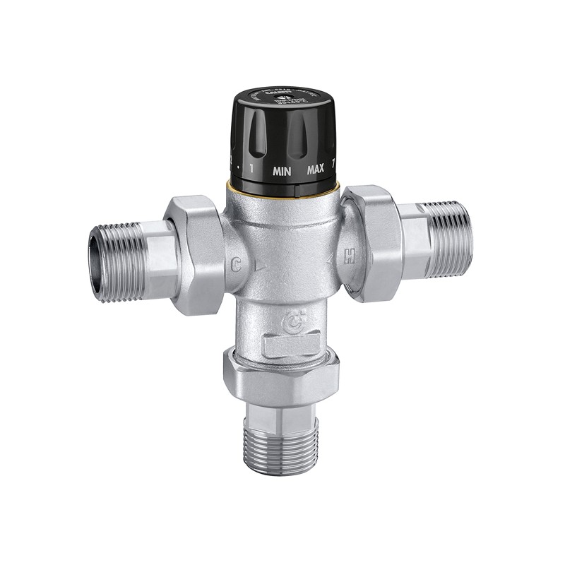 MIX TERMOSTATICO REGOLABILE 35°-65°C Ø1/2" S/RIT. 521934 1 MIX TERMOSTATICO REGOLABILE 35°-65°C Ø1/2" S/RIT. 521934 1