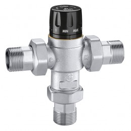 MIX TERMOSTATICO REGOLABILE 35°-65°C Ø1" S/RIT. 521936 1