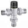 Miscelatore termostatico regolabile con manopola 1" corpo in lega LOW LEAD Caleffi 521936 521936 1