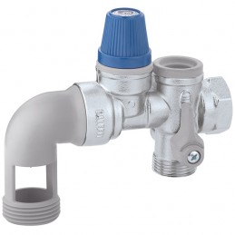GRUPPO SICUREZZA Ø1" 7BAR CON CURVA SEDE INOX 526163 1