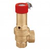 Valvola di sicurezza certificata e tarata a banco INAIL (Ex ISPESL). 1" x 1 1/4", taratura 4 bar Caleffi 527640 527640 1