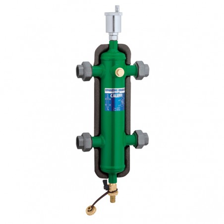 Separatore idraulico con coibentazione attacco G 1", portata 2,5 m3/h - 548006 - caleffi 548006 1