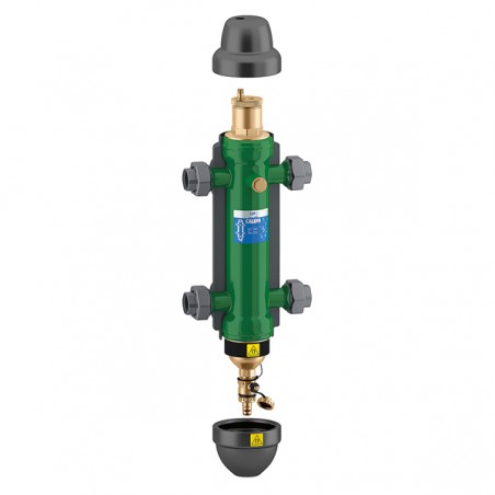 Separatore idraulico multifunzione attacco Ø 1 1/2" F portata 6 m3/h con coibentazione - 549508 Caleffi 549508 1