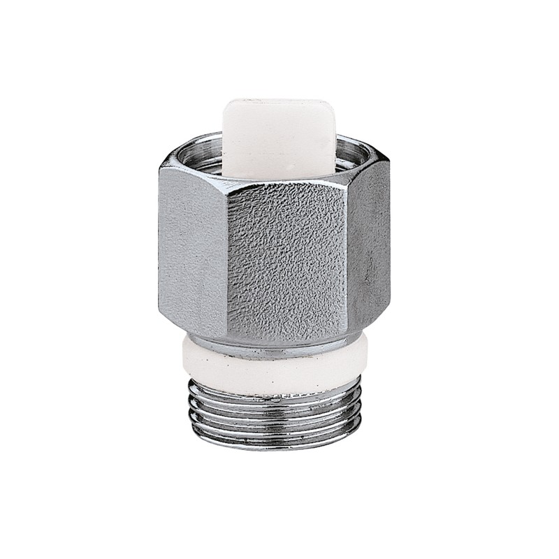 RUBINETTO INTERCETTAZIONI CROMATO Ø3/8" FXØ3/8" M PTFE 561301 1