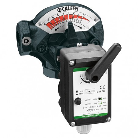 VALVOLA MISCELATRICE 3 VIE A SETTORE 1" INGRESSO SX MOTORIZZATA 612016 1