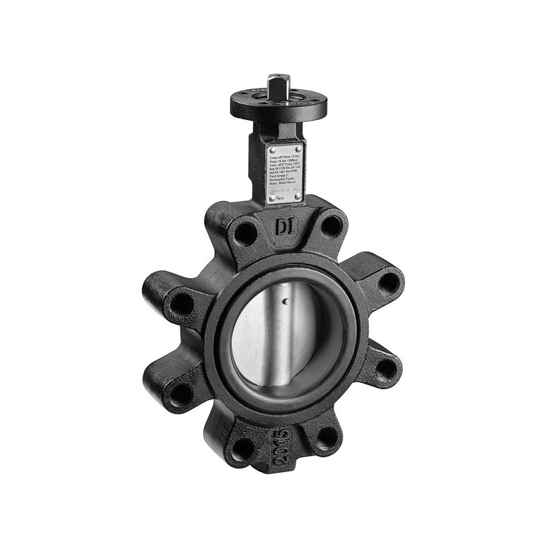 VALVOLA A FARFALLA DN40 PN16 LUG Caleffi 639040 639040 1