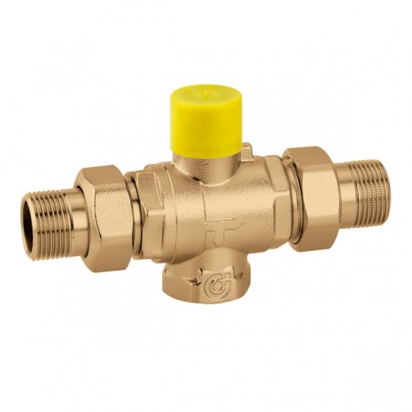 Valvola di zona a sfera a tre vie 3/4" Caleffi 648050 648050 1