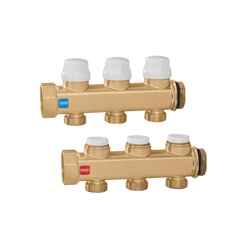 Coppia collettori 5 derivazioni Caleffi 662655 662655 1