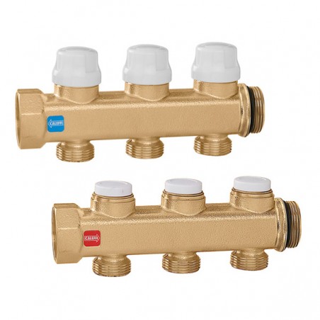 Coppia collettori 5 derivazioni Caleffi 662655 662655 1