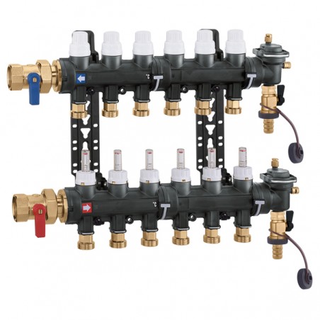 COPPIA COLLEGAMENTO 10 ATTACO CON FLUSSOMETRI S/CASSENSORE 6716L1 1