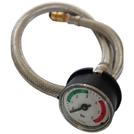 Manometro 0-6 bar con tubo flessibile 7833510 per caldaie viessmann 7833510 1