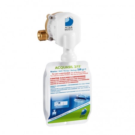 Acquabrevetti MINIDUE OTTONE 1/2" F Pompa dosatrice volumetrica meccanica compatta PM003/2S PM003/2S 1