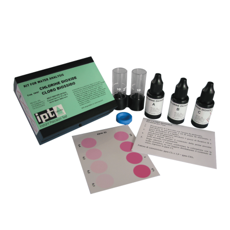 Kit per il controllo della concentrazione di biossido di cloro presente nell’acqua Manta Ecologica 300702017 1