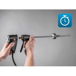 Analizzatore di combustione (O2, CO fino a 4.000 ppm, NO integrabile successivamente) testo 300 kit 1 0564 3002 71 4