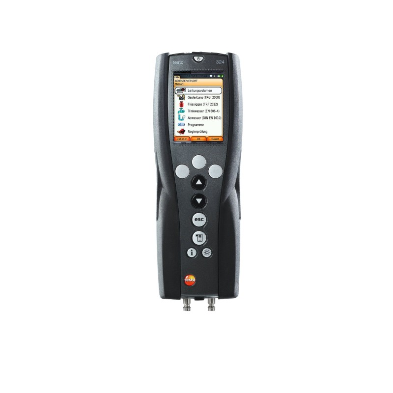 Testo 324 - Prova tenuta impianti cod 0632 3240 0632 3240 1 Testo 324 - Prova tenuta impianti cod 0632 3240 0632 3240 1
