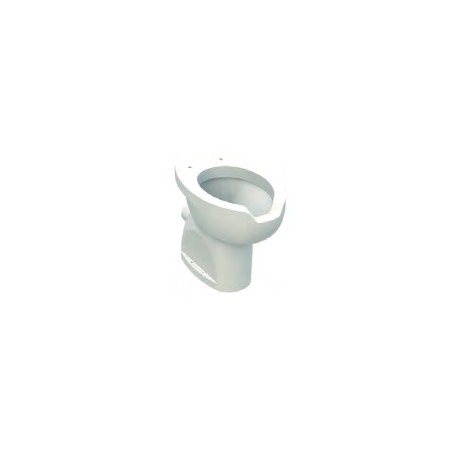 Vaso sanitario con altezza maggiorata, apertura frontale e scarico a parete K Design CL-TB13-W CL-TB13-W 1