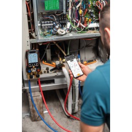 Testo 557s Smart Kit per il vuoto e con tubi di riempimento Codice 0564 5572 0564 5572 8