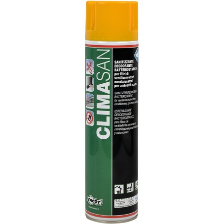 Spray sanificante deodorizzante pronto all'uso specifico per filtri A/C e auto CLISAN0600 1