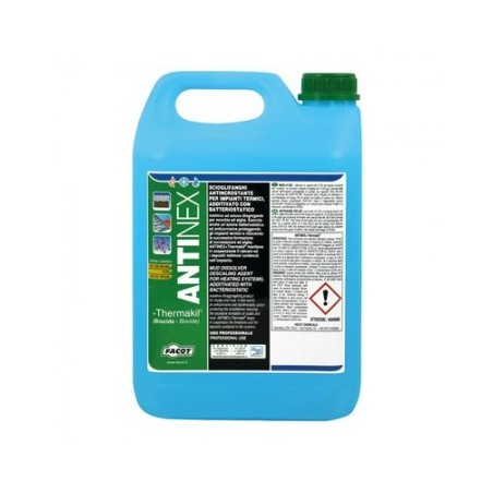 Antinex prodotto anticorrosivo disincrostante, detergente per ossidi morchie fanghi e alghe - flacone da 25 litri ANTINEXK025 1