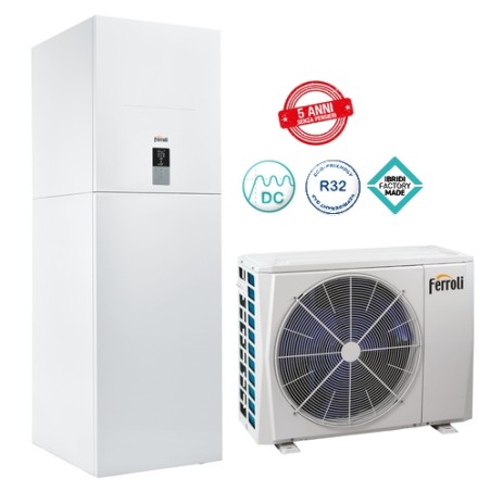 Pompa di calore Ferroli OMNIA ST 3.2 HI3 10 kw A+++ codice 0XHTASWA 0XHTASWA 1