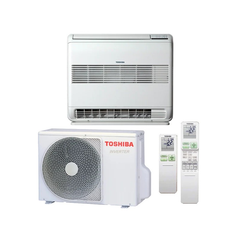 Climatizzatore Condizionatore Toshiba Console J2 18000 BTU DC HYBRID RAS-B18J2FVG-E/RAS-18J2AVSG-E 1