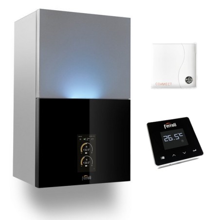 Caldaia murale a condensazione FERROLI Bluehelix Maxima 28 C con comando Connect Remoto 0TSB4CWA 1