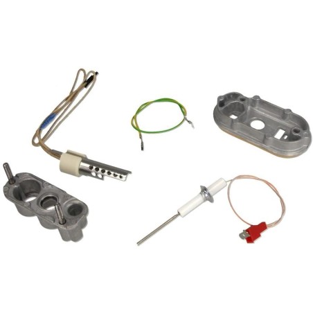 Set vetro spia elettrodi 15-45 kW Buderus codice 7736700318 7736700318 1