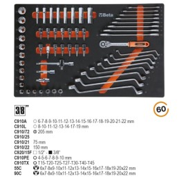 Cassettiera 7 cassetti con assortimento di 309 utensili Beta C24EH O7/M 024002209 7