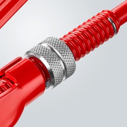 GIRATUBI KNIPEX GANASCE A 90° 1" Utensile con qualità di primo livello per installazioni 83 10 010 4