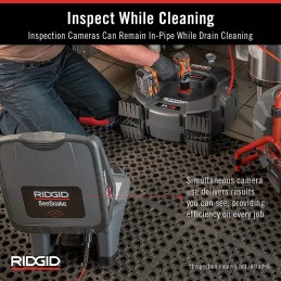 STASATRICE FlexShaft RIDGID K9-102 GL per tubi da 1/4 - 2" (32 - 50 mm) 76193 5