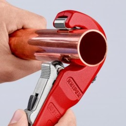 KNIPEX TubiX® Tagliatubi a cricchetto per rame, ottone e inox, 6-35mm 90 31 02 SB 15