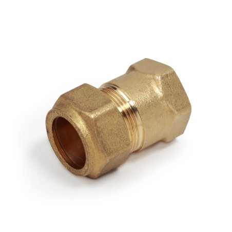Raccordo diritto filettato femmina per tubi in rame misura ø3/4" x 18 Giacomini 312Y011 312Y011 1
