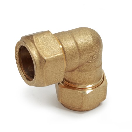 Raccordo curvo 90° per tubi in rame misura ø22 x 22 Giacomini 315Y003 315Y003 1