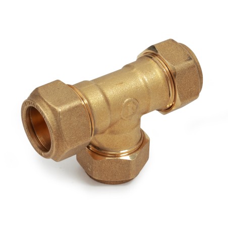 Raccordo a T per tubi in rame misura ø18 x 18 x 18 Giacomini 318Y010 318Y010 1