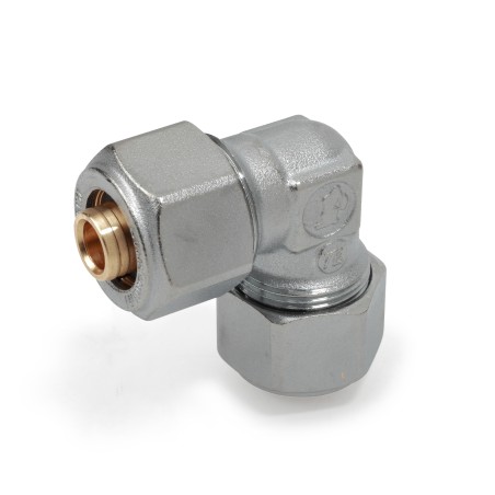 Raccordo curvo 90° misura ø 16 x 2 per tubi in plastica o multistrato R561MX048 1