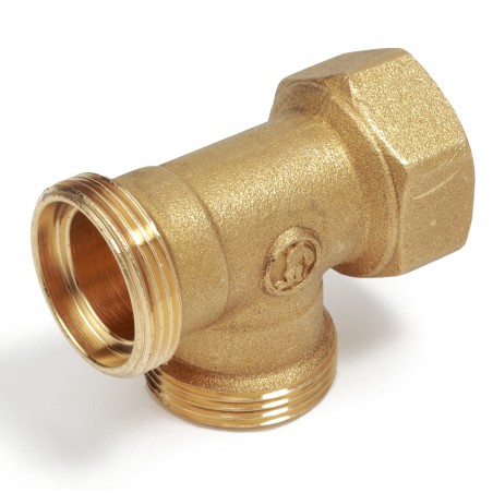 Raccordo a T con attacco laterale filettato femmina per adattatori misura 18 x 3/4" x 18 R571RY021 1