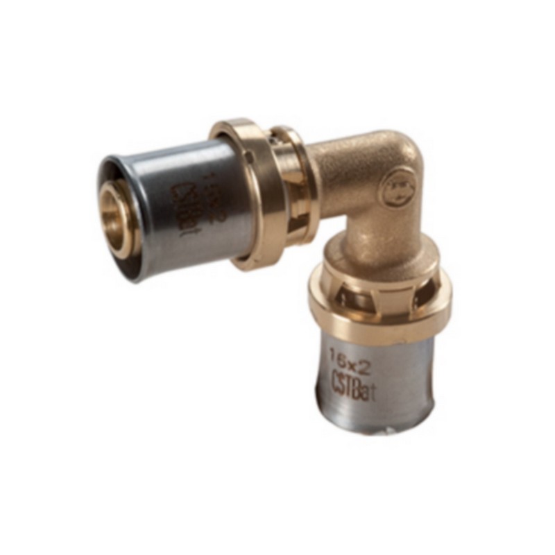 RACCORDO CURVO MASCHIO - 3/4 x 3/4 - 18