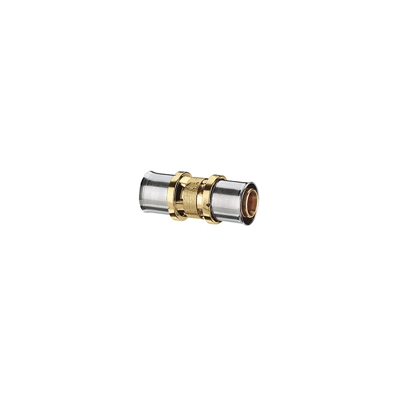 Raccordo diritto a pressare 17 x 2 per tubi in plastica o multistrato RP102X013 1 Raccordo diritto a pressare 17 x 2 per tubi in plastica o multistrato RP102X013 1