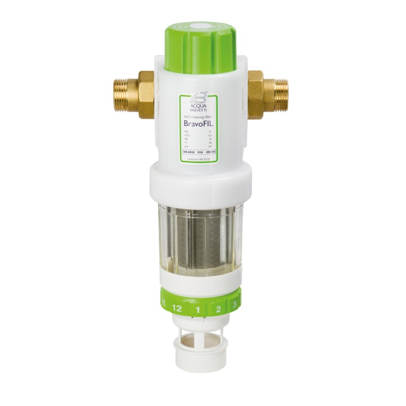 Acqua brevetti BravoFIL 1'1/4' M è un filtro autopulente FT024 FT024 1