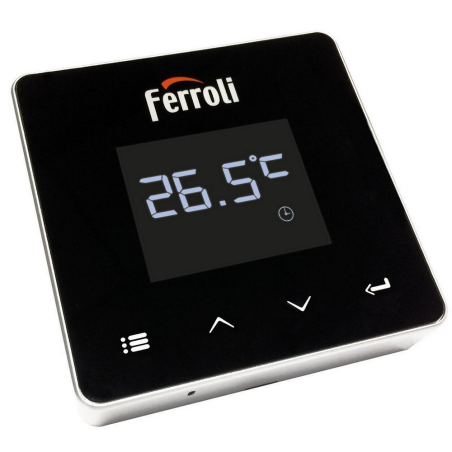 Cronocomando Remoto Ferroli evoluto CONNECT Wireless con Programmazione Settimanale 013011XA 1