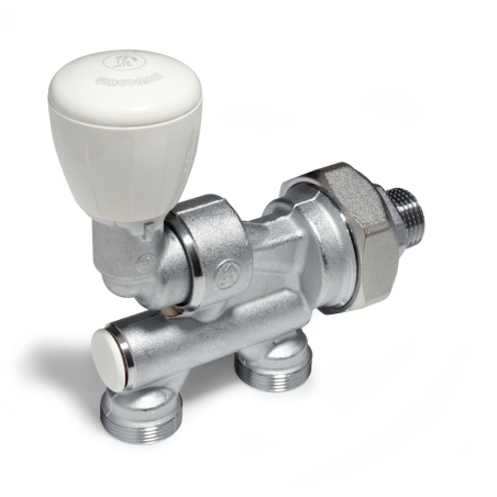 Valvola micrometrica termostatizzabile 1"sx x 16, con attacco per adattatore R304TX016 1