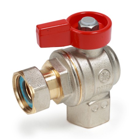 Valvola a sfera a squadra attacchi filettati F-F 3/4" R781PX013 R781PX013 1