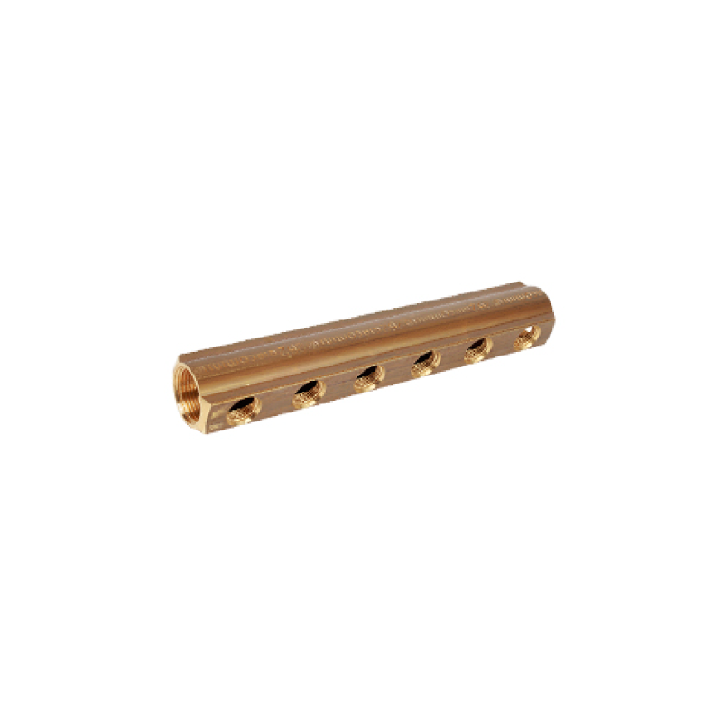 Collettore di distribuzione 1"F x 3/8"F N° di stacchi 3 R551Y043 1