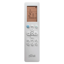Condizionatore Ferroli Ambra 9000 BTU R32 inverter A++ Wi-Fi incluso 2CP0001F + 2CP0005F 4